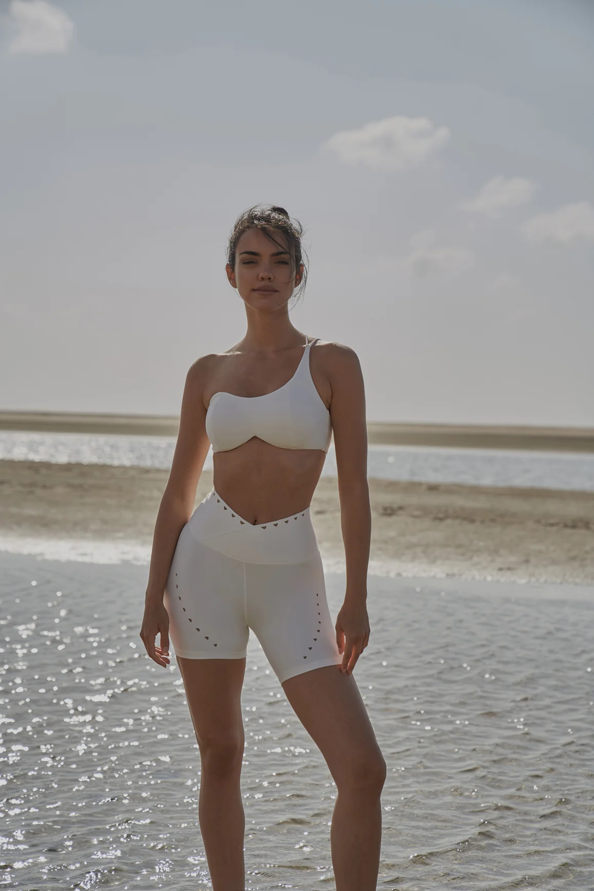 V-waist Laser Cut Sports Short - Image 28