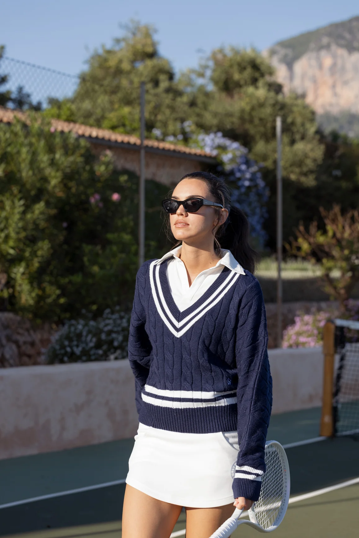 Varsity V-Neck Sweater - Image 16