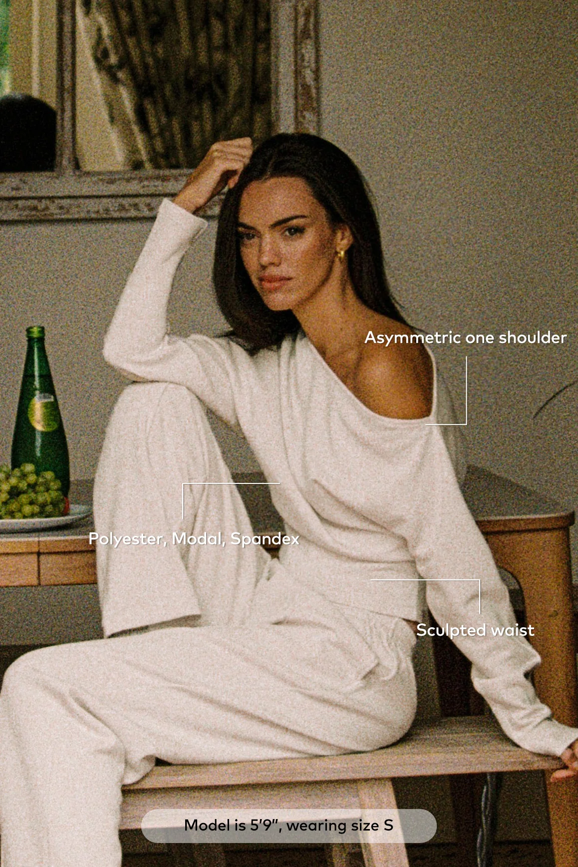 Vivid Asymmetric Long Sleeve Top - Image 9