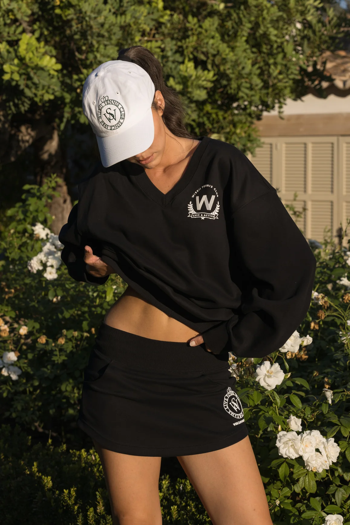 WISKII Casual V-Neck Sweatshirt - Image 3
