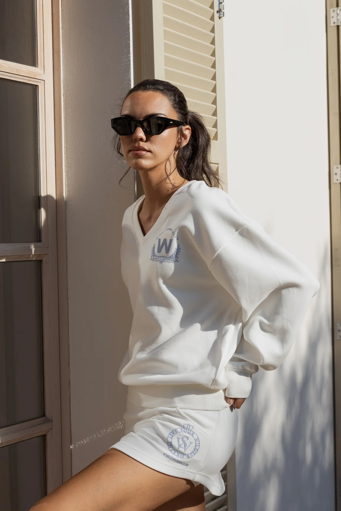 WISKII Casual V-Neck Sweatshirt - Image 3
