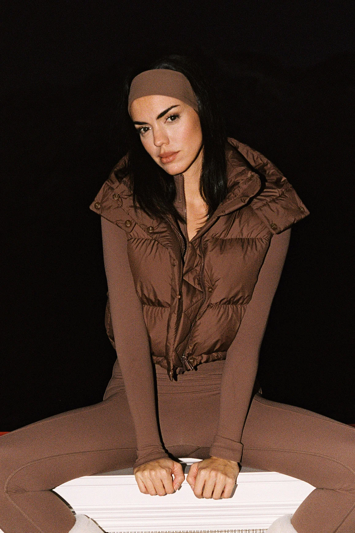WISKII Cropped Convert Down Jacket - Image 3
