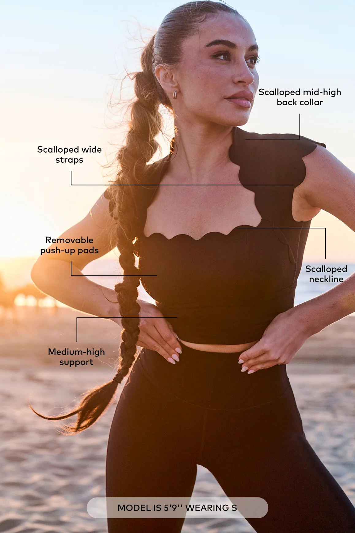 WISKII Rise Above Scallop Bra - Image 3
