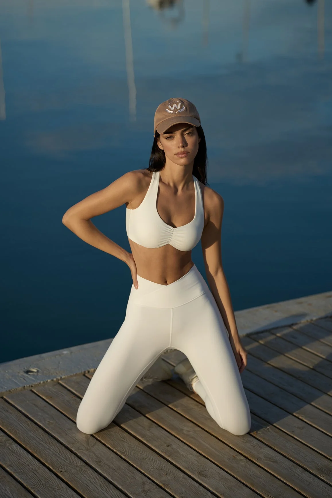 WISKII Ruched Sports Bra - Image 3